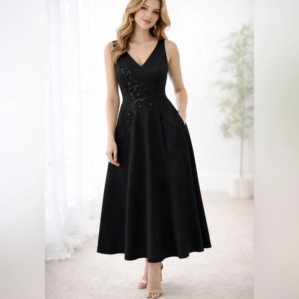 blue striped sleeveless dress Spaghetti Strap Dresses for Women A Line Camis Back Tie Beach Sundress Flowy Midi Dresses at Amazon Women's Clothing store cotton 2026 Selena Gomez: Black Mini Size:15.5 Medium 34-35 Sleeve 3% Spandex.